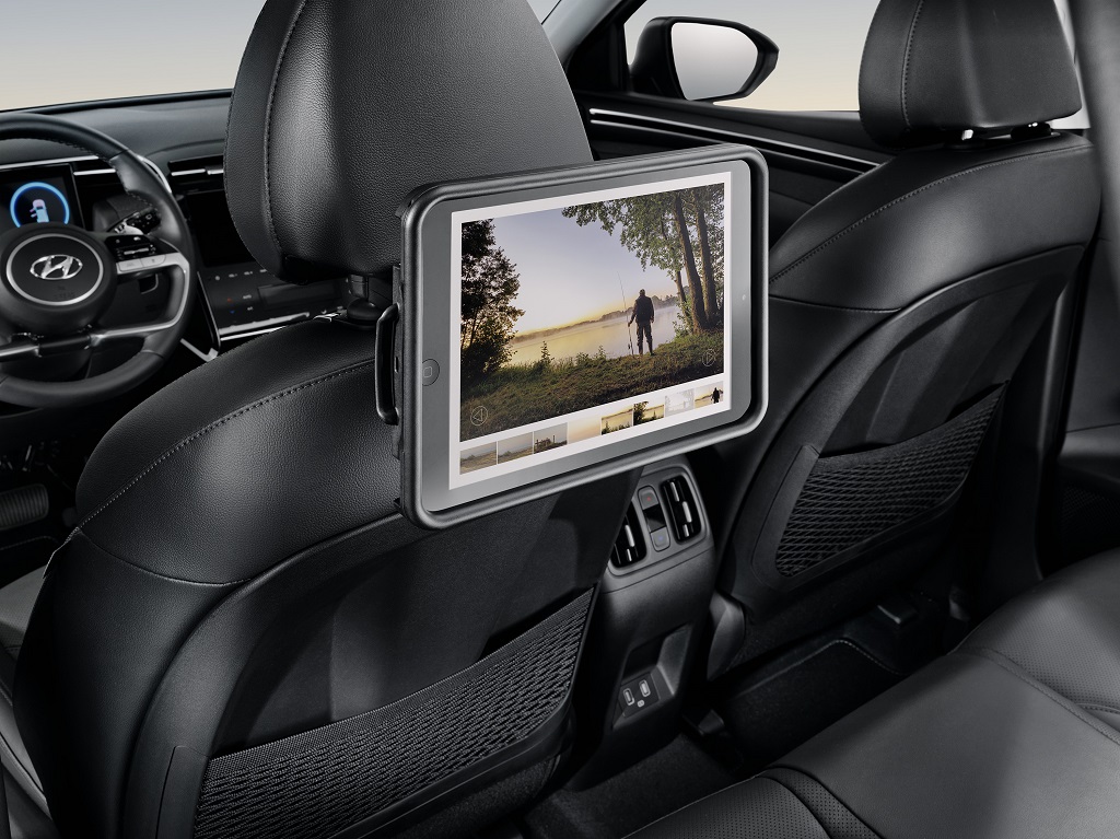 Soporte de ocio en el asiento trasero para iPad